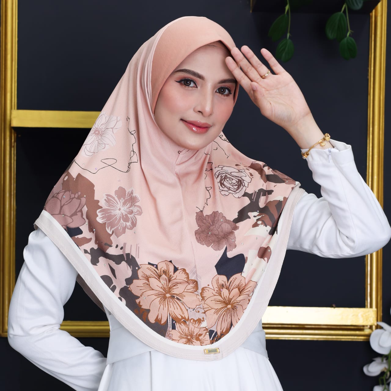 ALIZA COTTON RIBBED SCARF