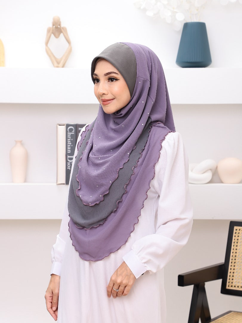 S GREY AINA SCARF