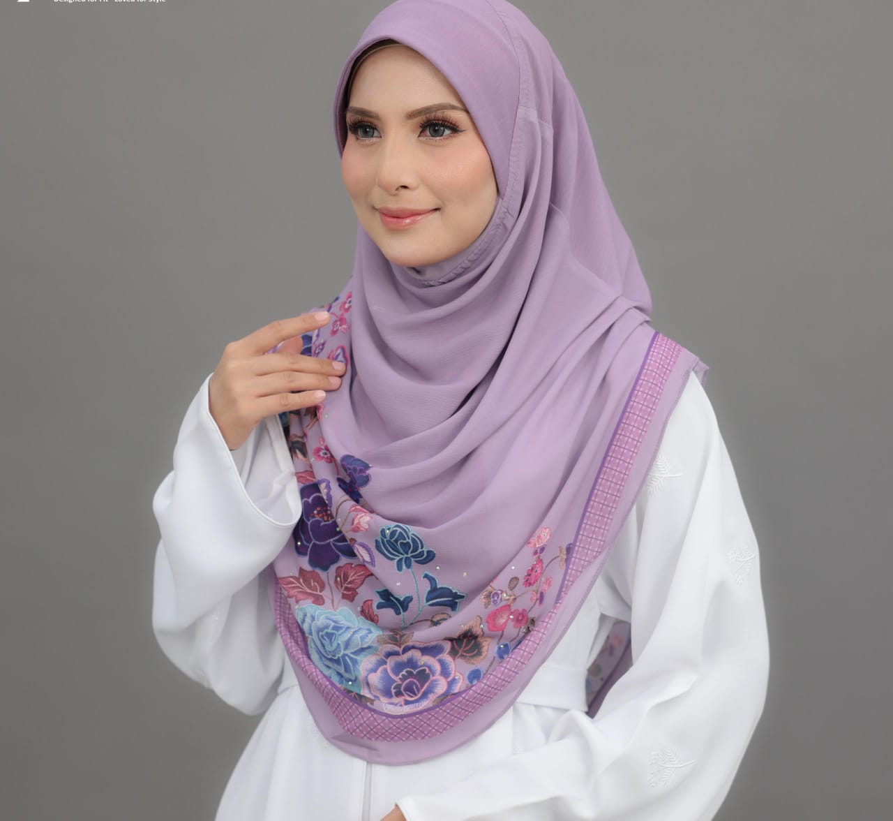 LILAC RANIA SCARF