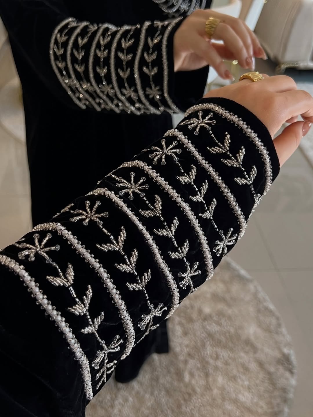 IMAAN HANDWORK ABAYA