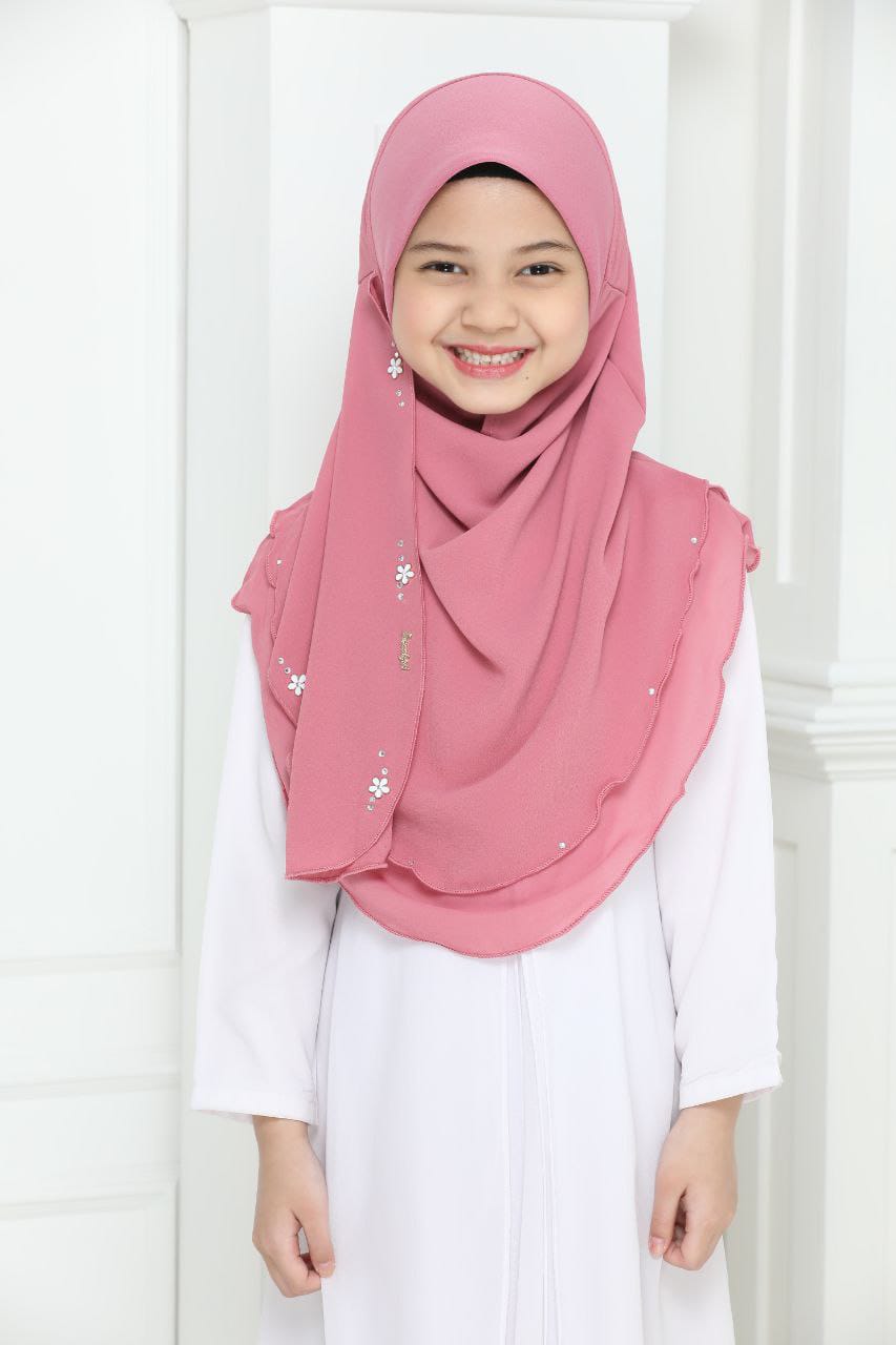 NYLA KIDS SCARF - PINK