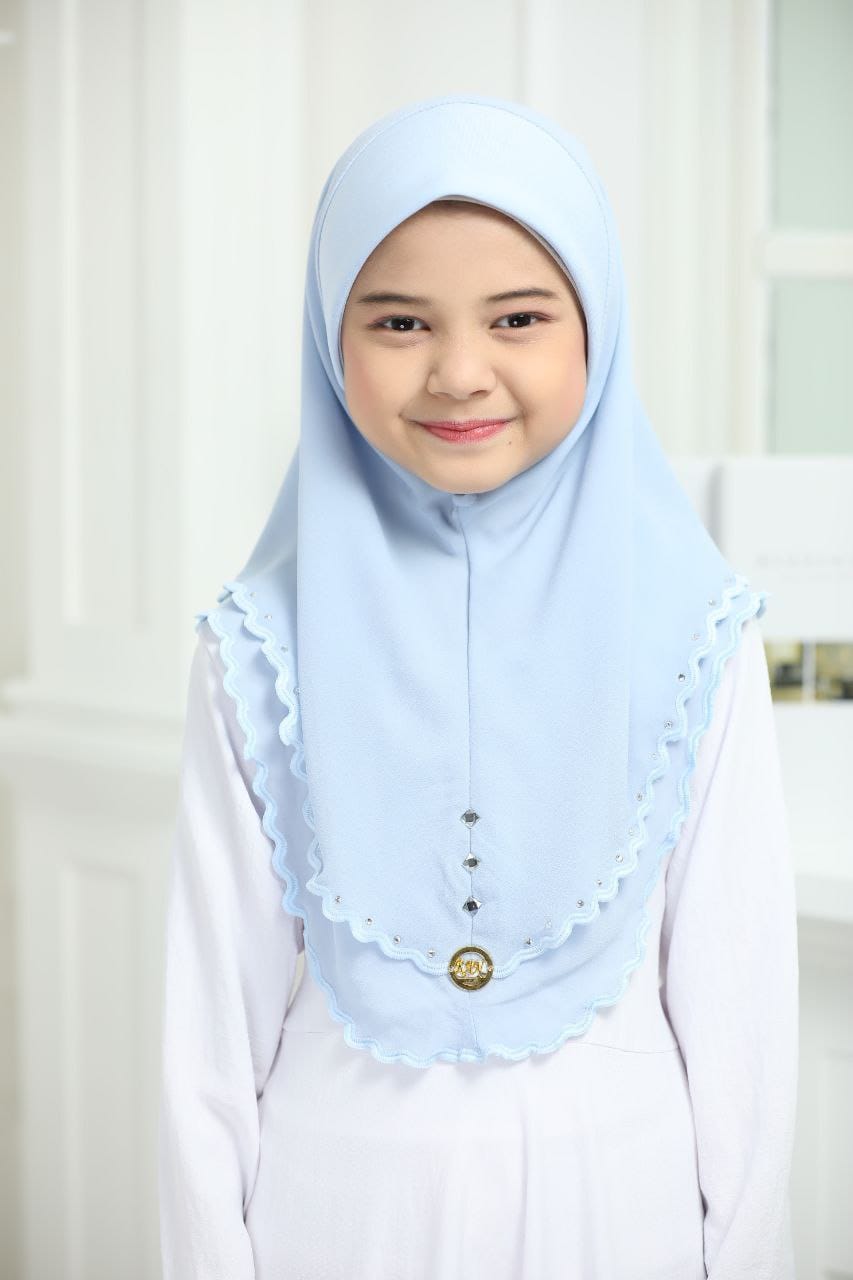 AYZAL KIDS SCARF- SKY