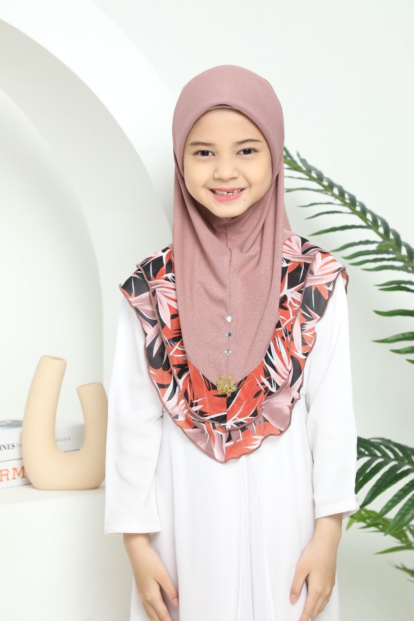 EMILIA KIDS SCARF - MAUVE