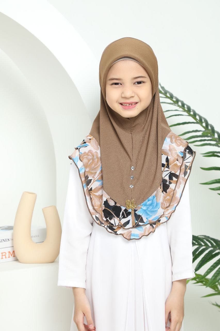 EMILIA KIDS SCARF - MEHANDI