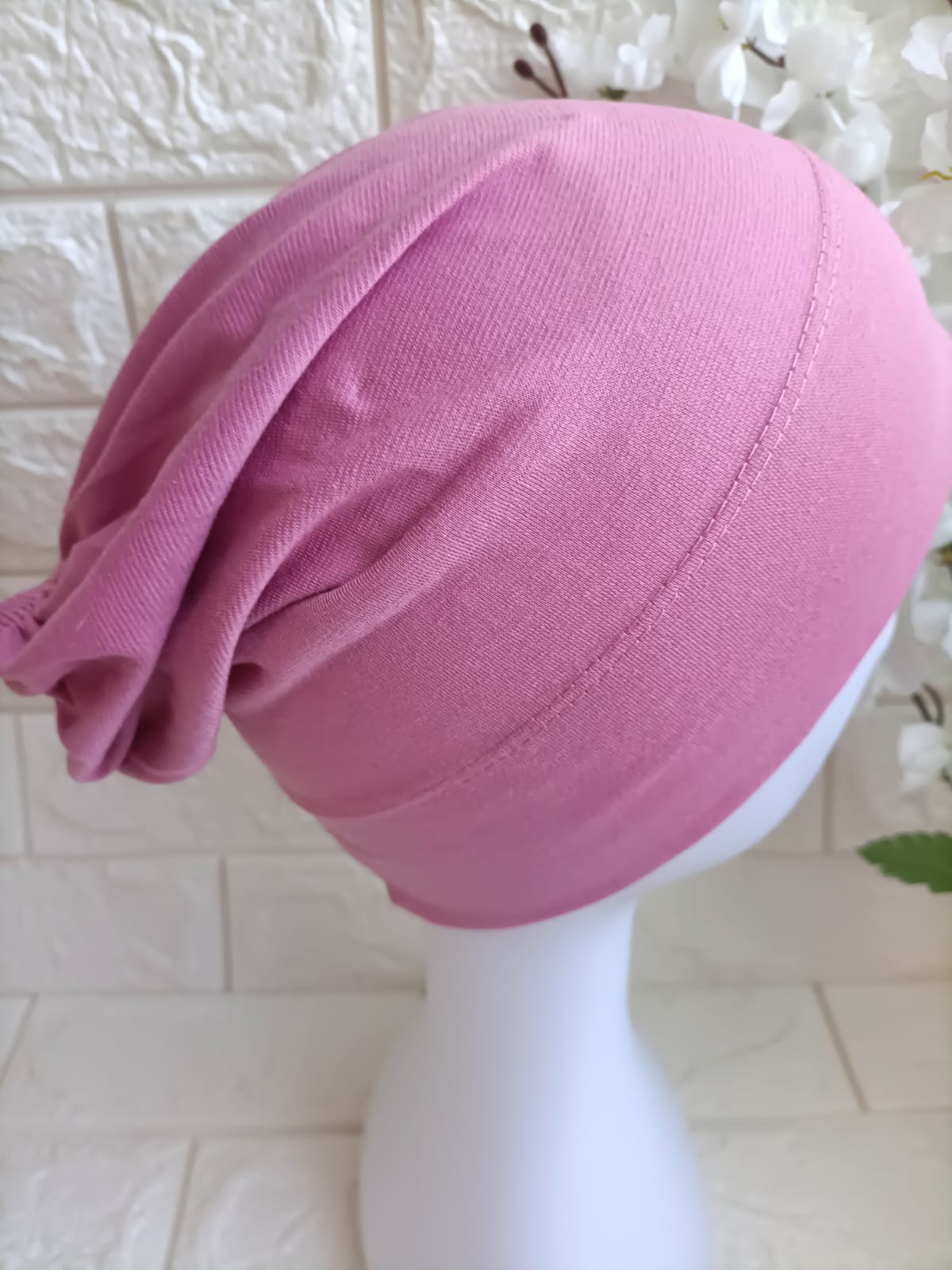 PINK INDONESIAN HIJAB CAP