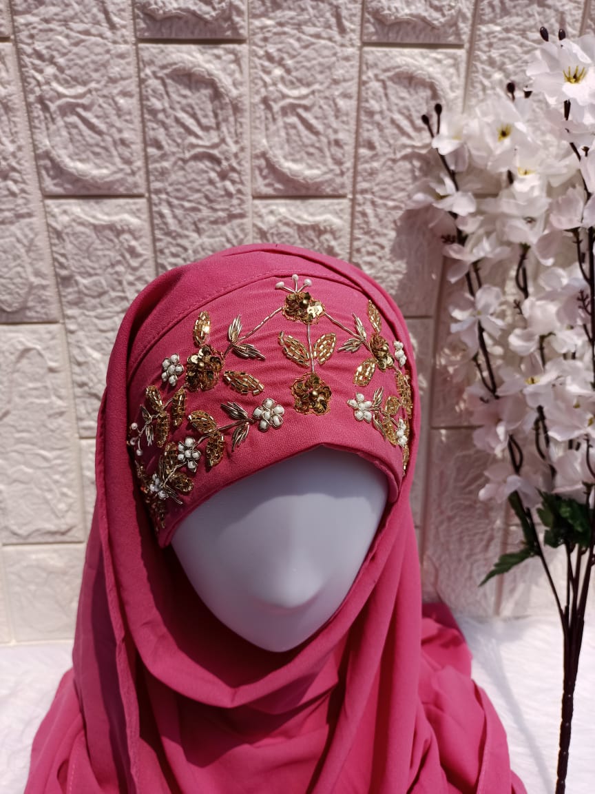 PINK LUXURY HIJAB