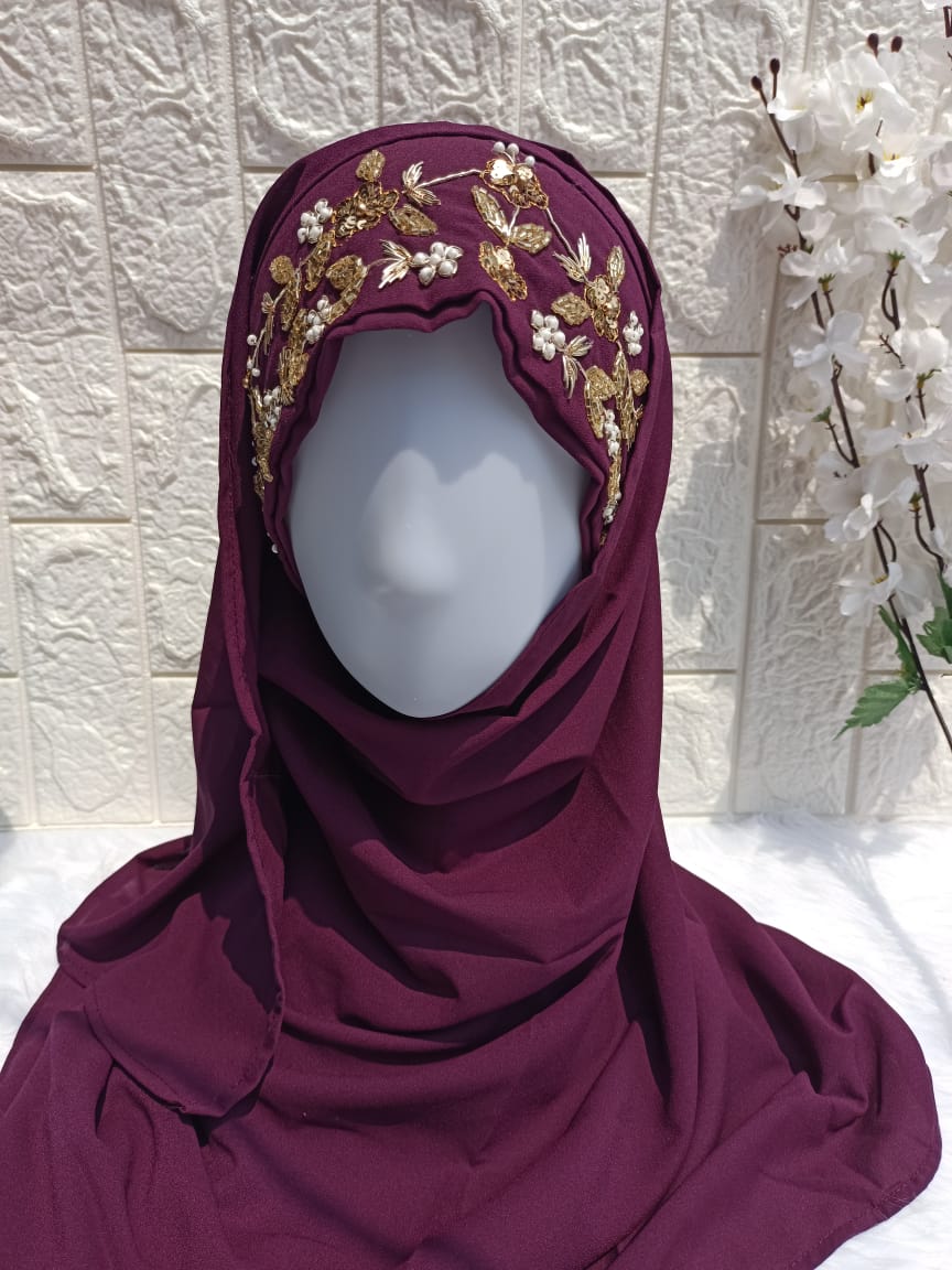 PURPLE LUXURY HIJAB