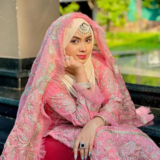 LULU PINK PARTYWEAR SUIT