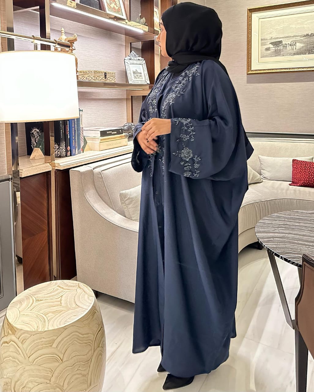 AMIRA HANDWORK ABAYA