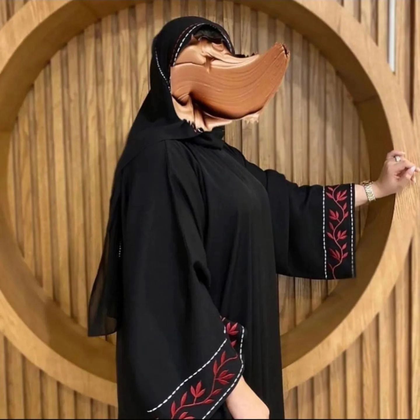 LULU EMBRIODERY ABAYA