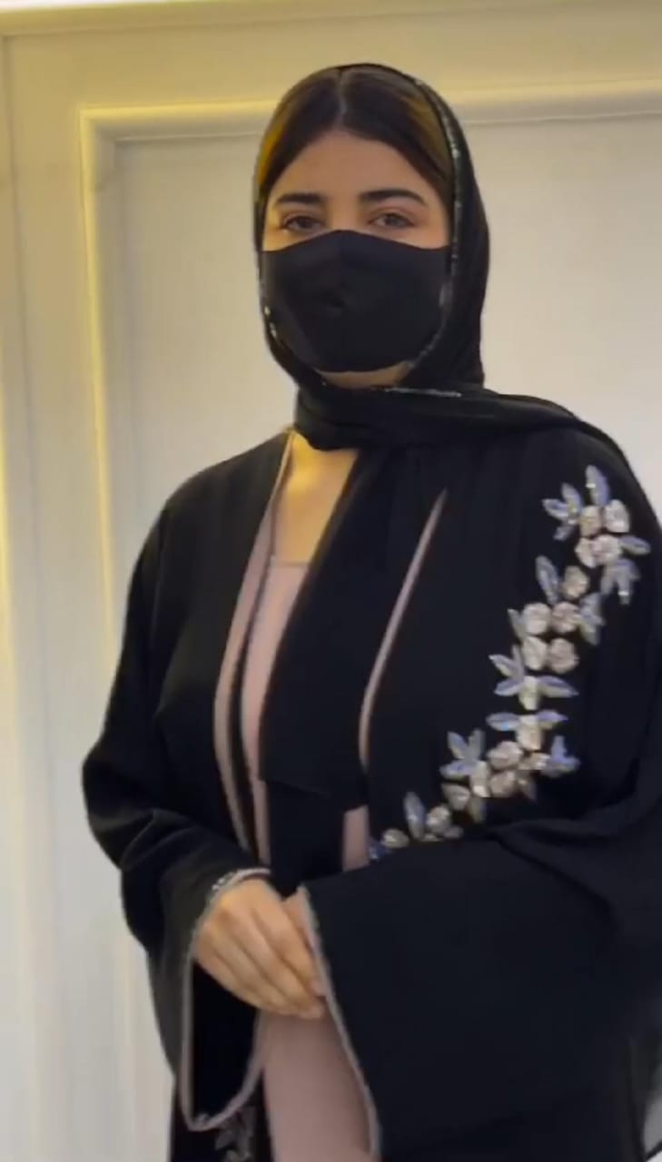 BASMA HANDWORK ABAYA