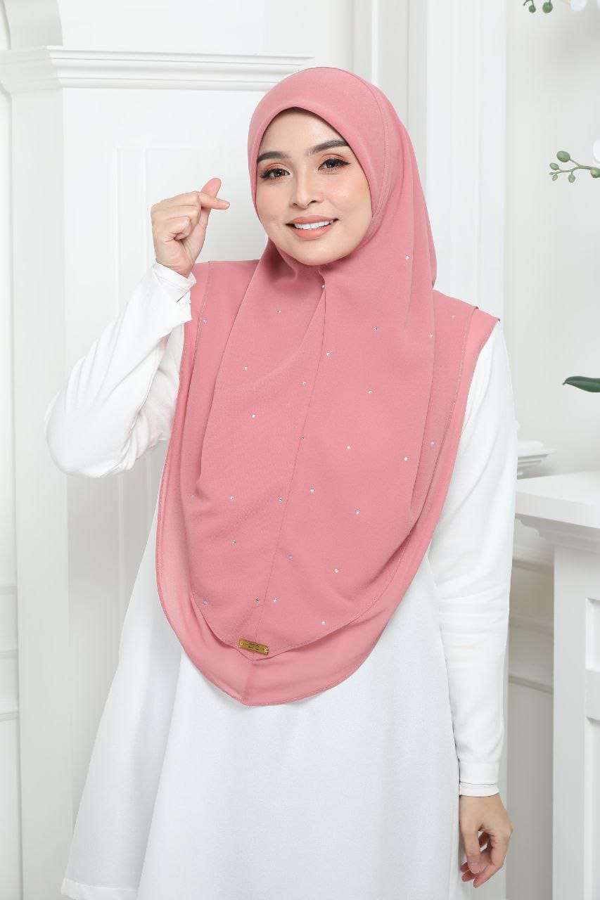 LIGHT PINK AYZA SCARF