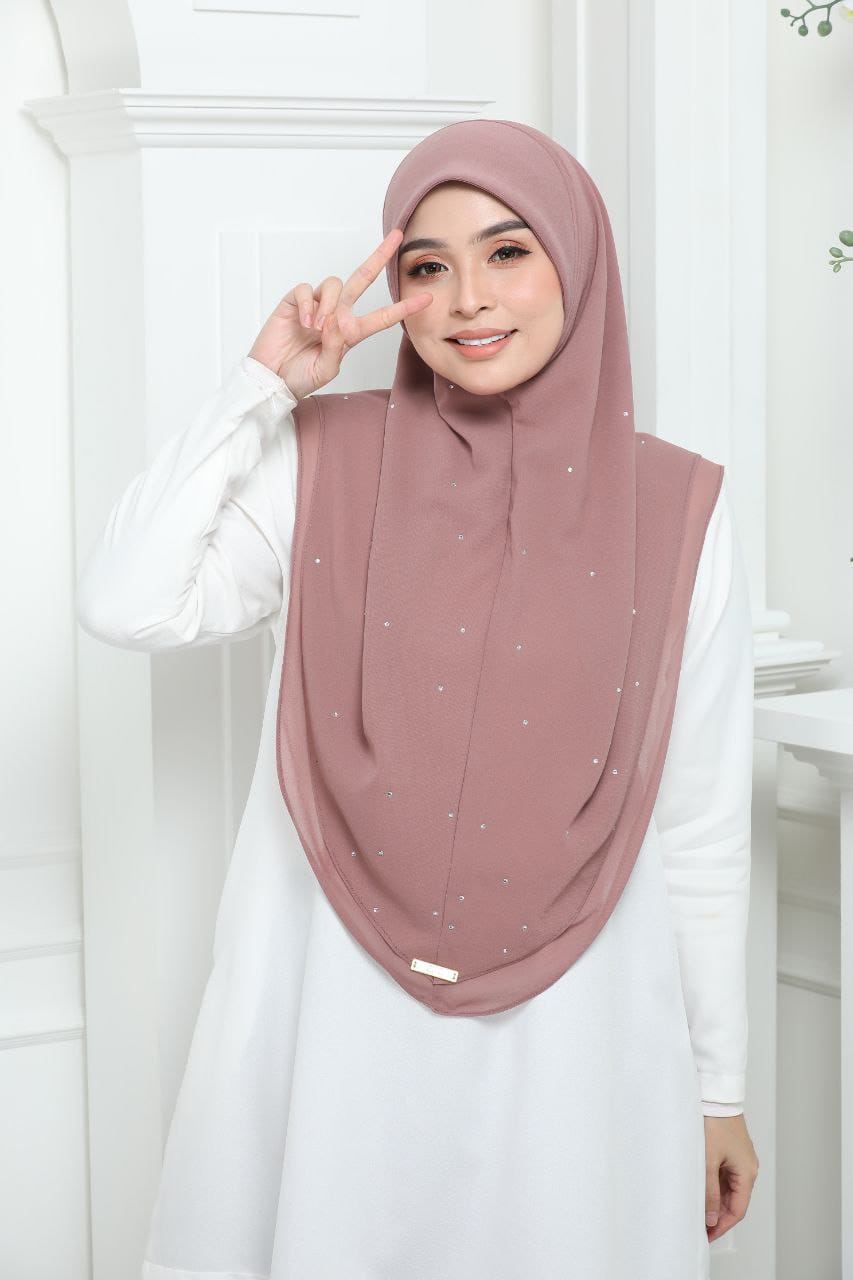 ONION PINK AYZA SCARF