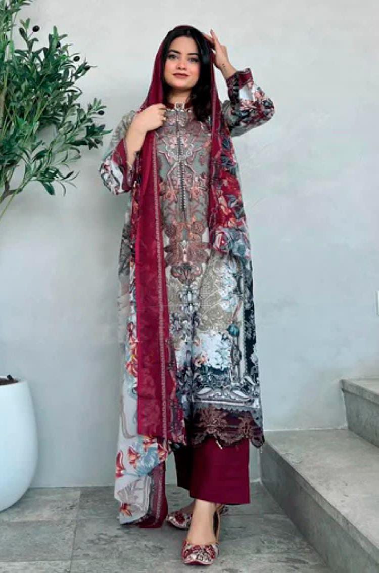 HARSHA COTTON PATCH SUIT