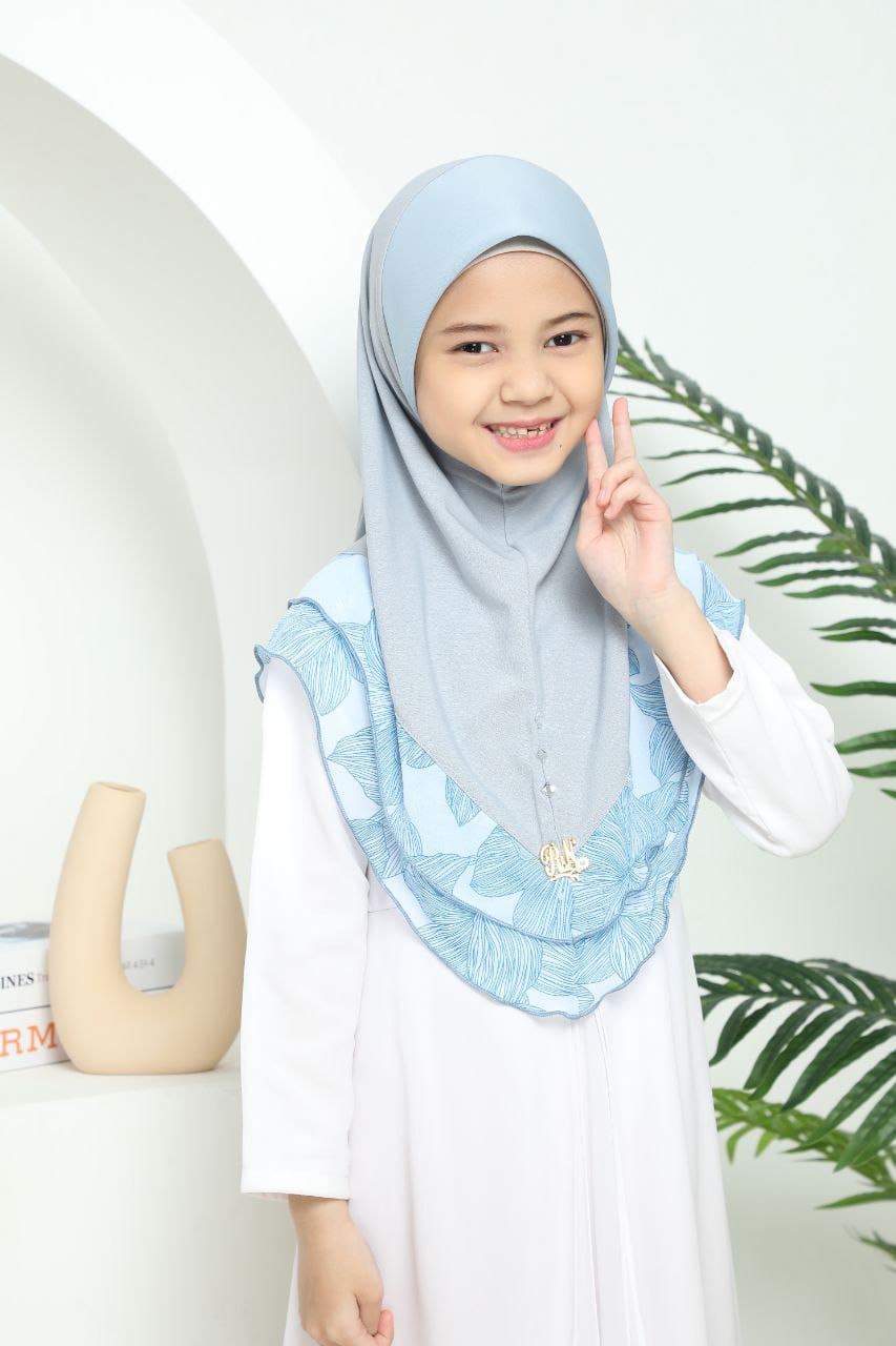 EMILIA KIDS SCARF - L.GREY