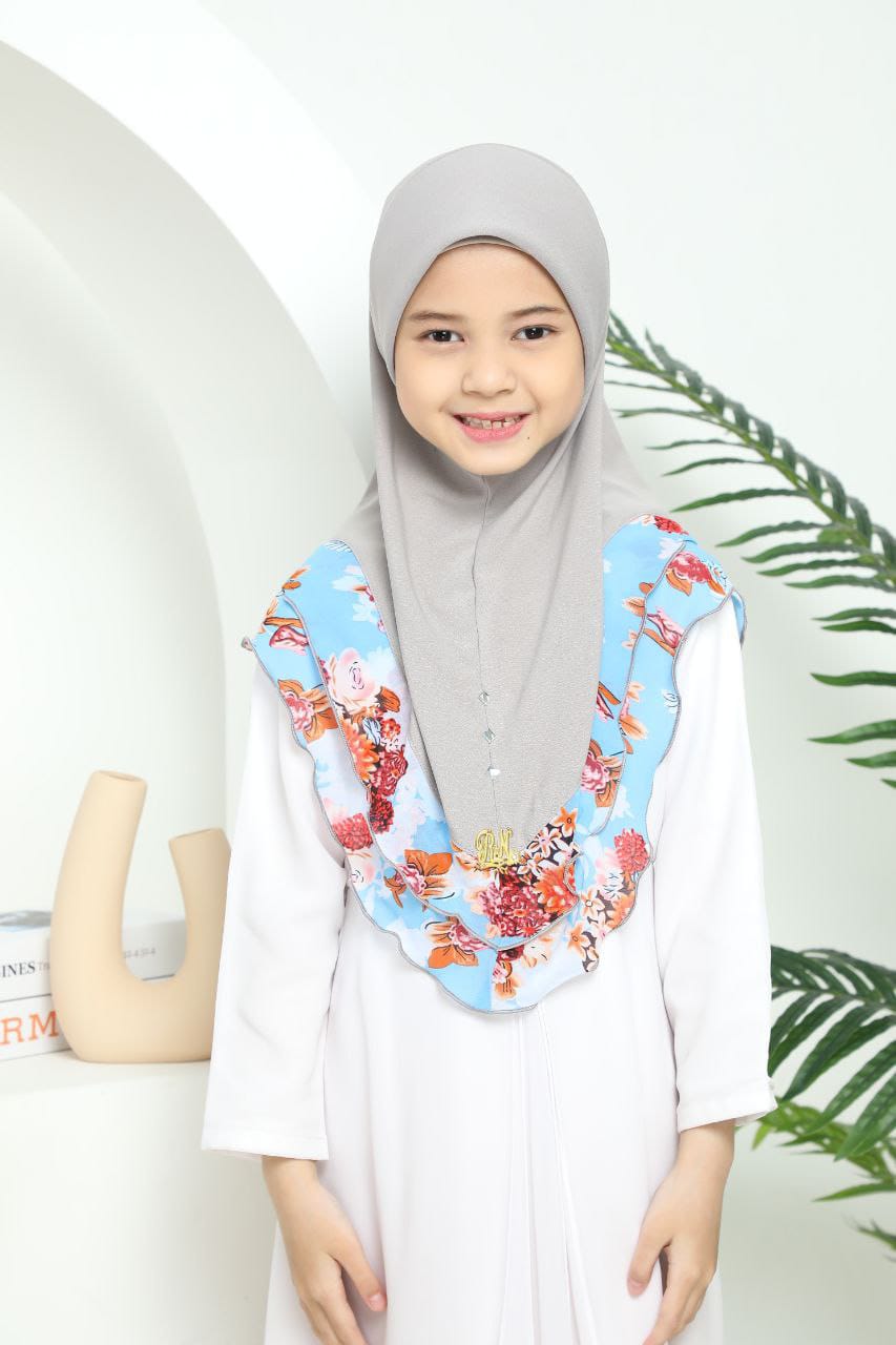 EMILIA KIDS SCARF - L.GREY