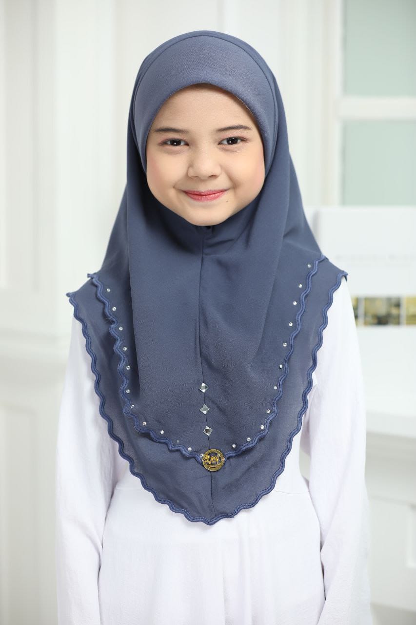 AYZAL KIDS SCARF - S. GREY