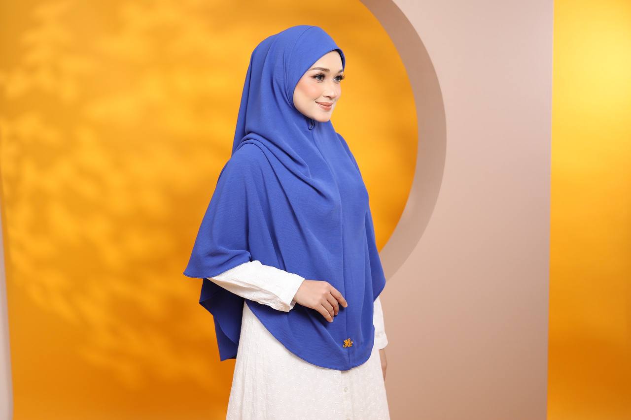 BLUE HAFSA SCARF