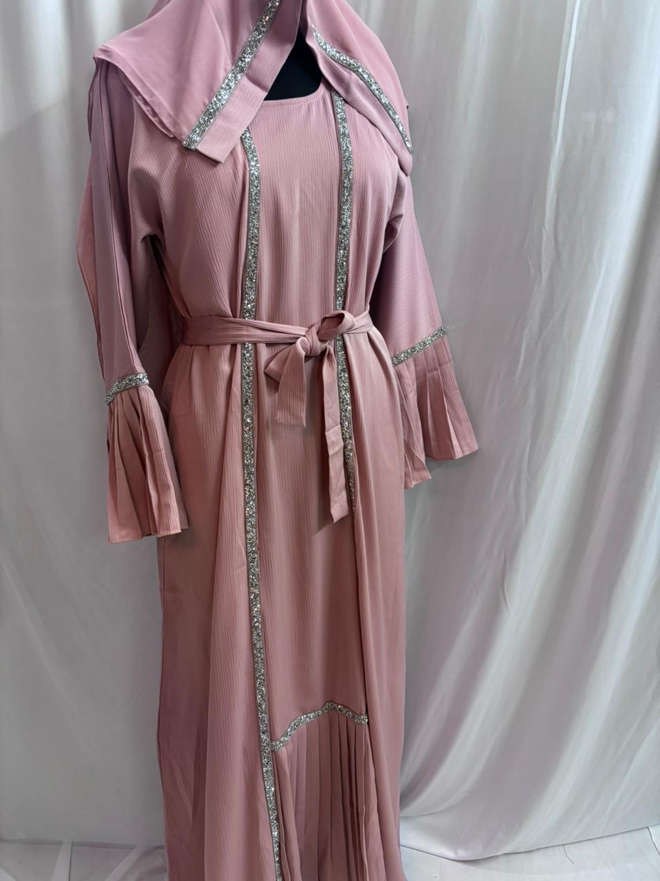 SABA PINK ABAYA