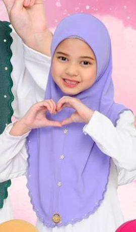 LILAC RIDA KIDS SCARF