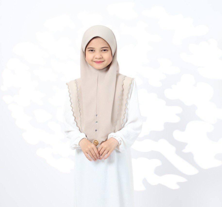 NUDE ZAHRA KIDS SCARF