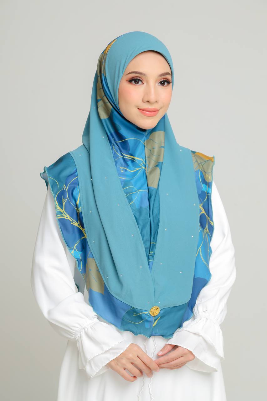 BLUE LIRA SCARF
