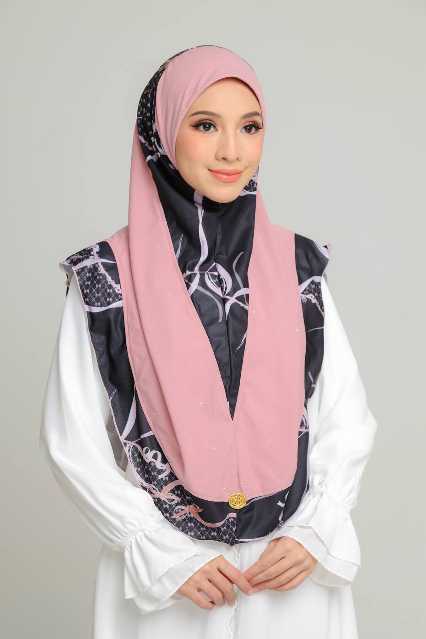 PINK LIRA SCARF