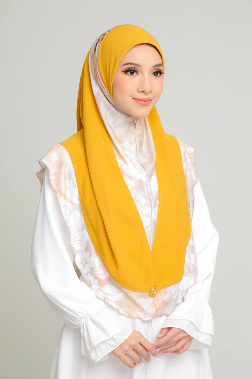 YELLOW LIRA SCARF