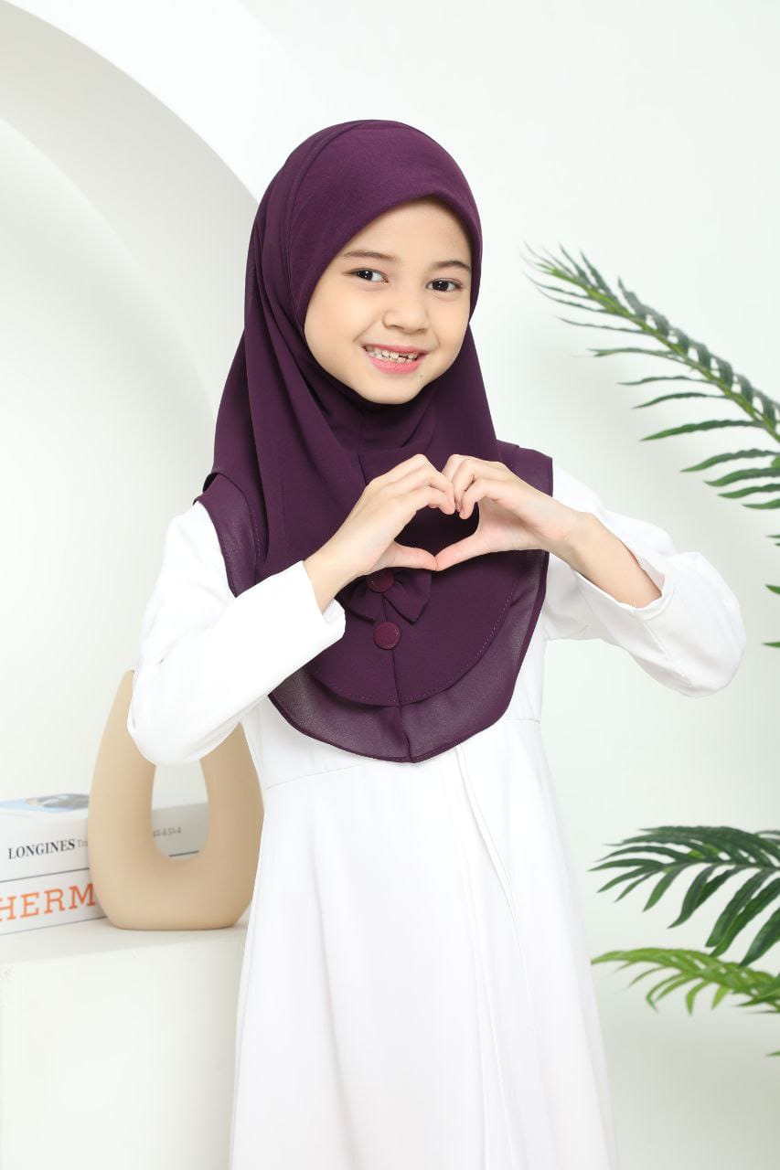 AARA PURPLE KIDS SCARF