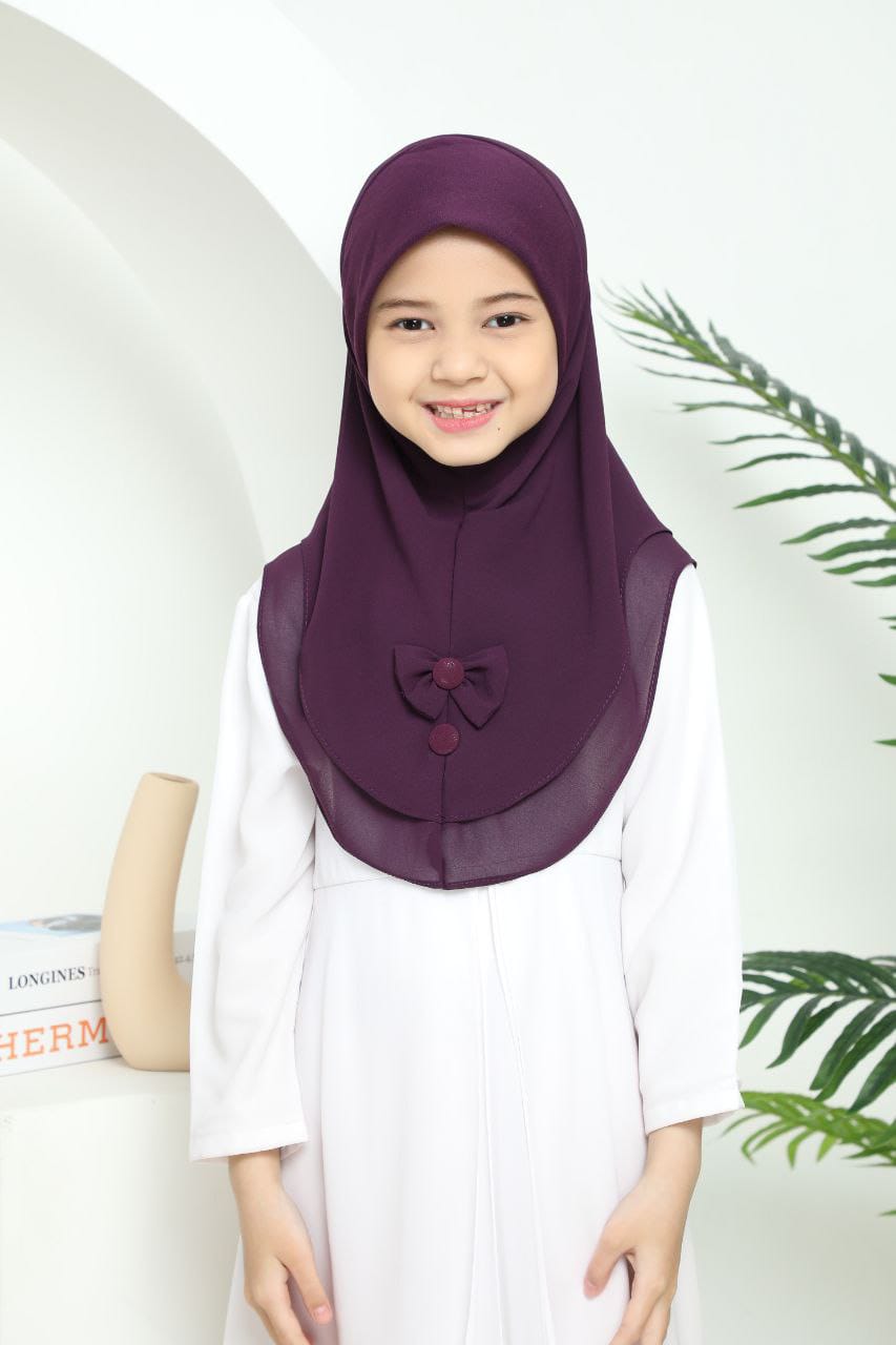 AARA PURPLE KIDS SCARF