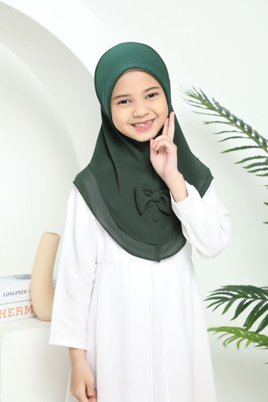 AARA GREEN KIDS SCARF