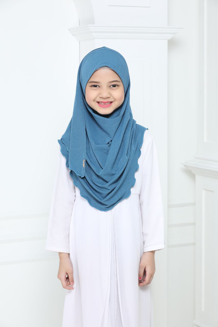 TEAL AYCA KIDS SCARF