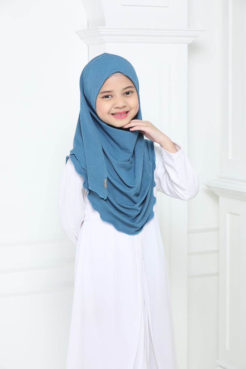 TEAL AYCA KIDS SCARF