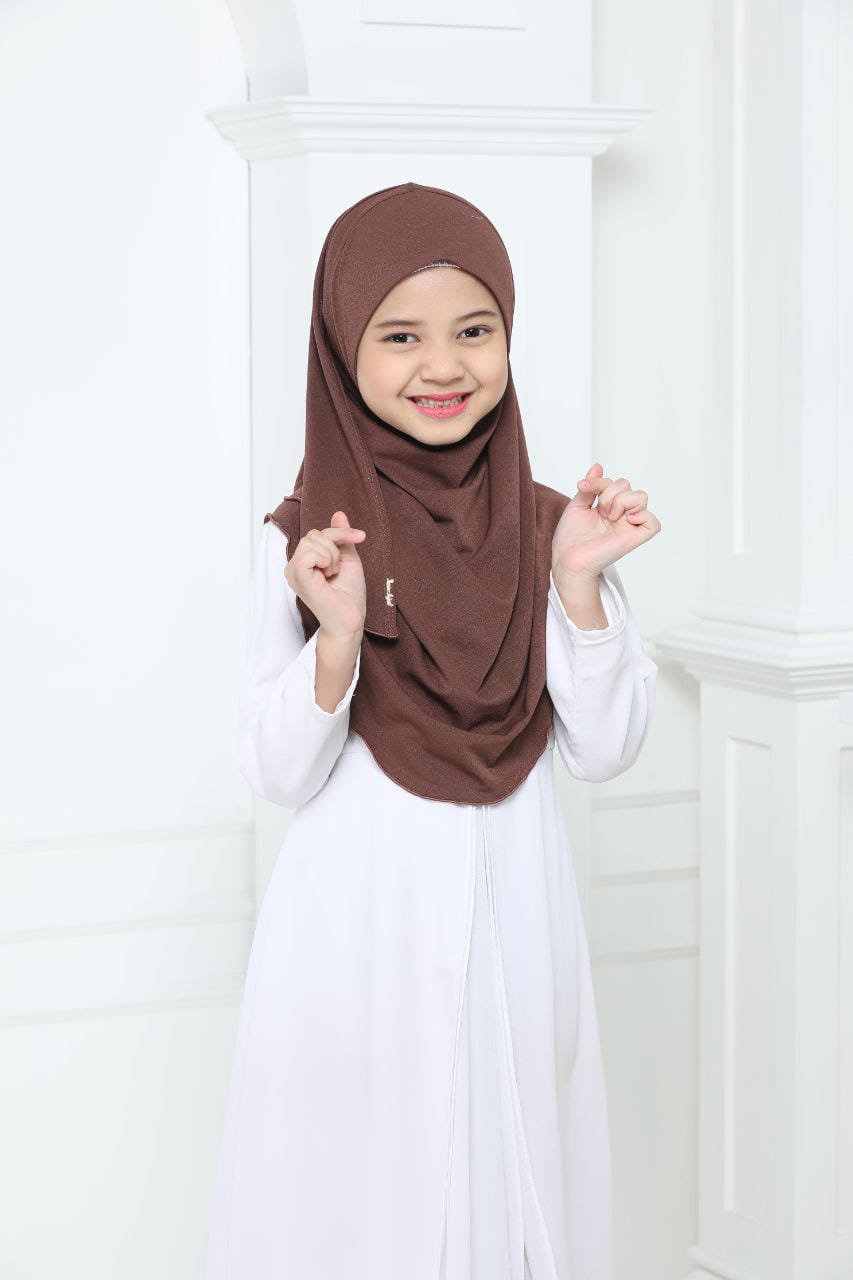 BROWN AYCA KIDS SCARF