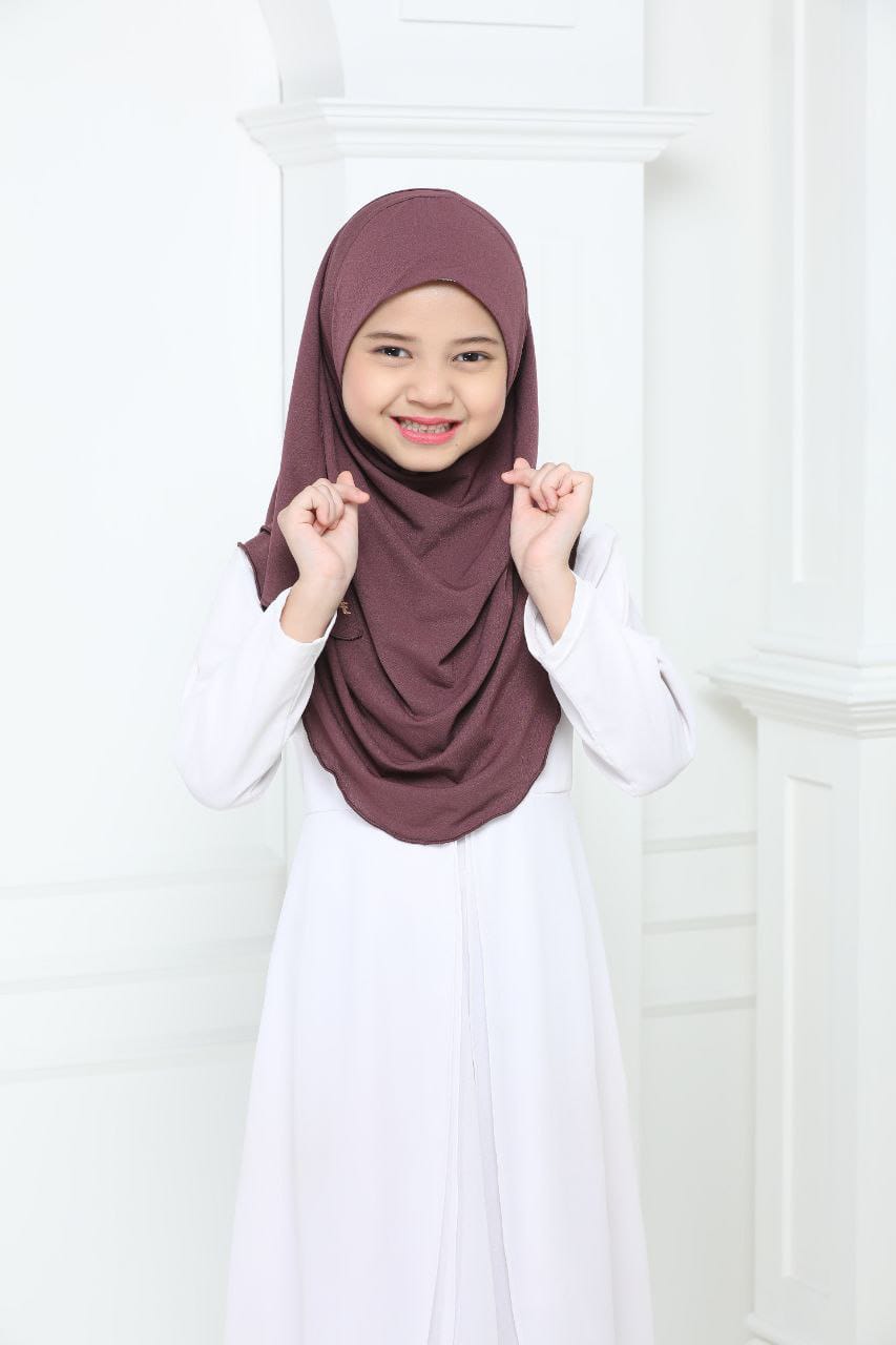 PURPLE AYCA KIDS SCARF