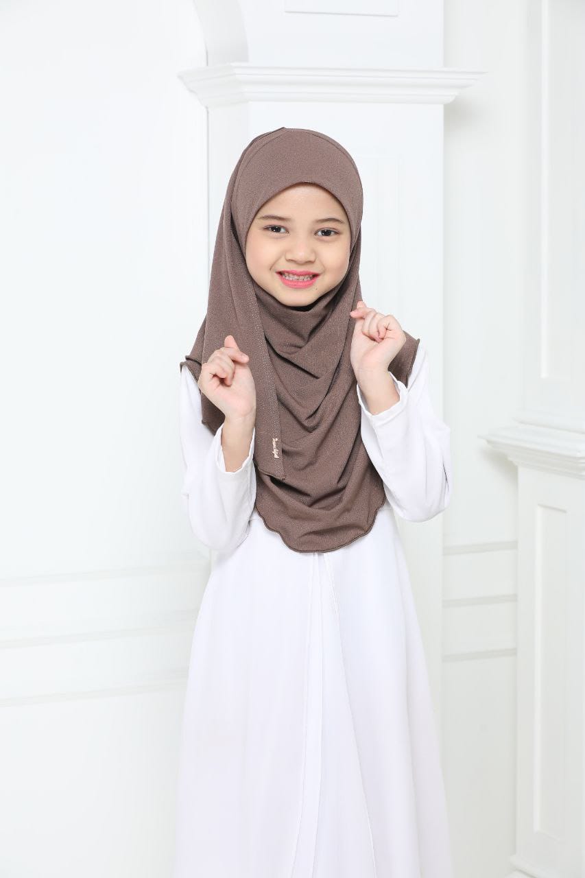 BEIGE AYCA KIDS SCARF