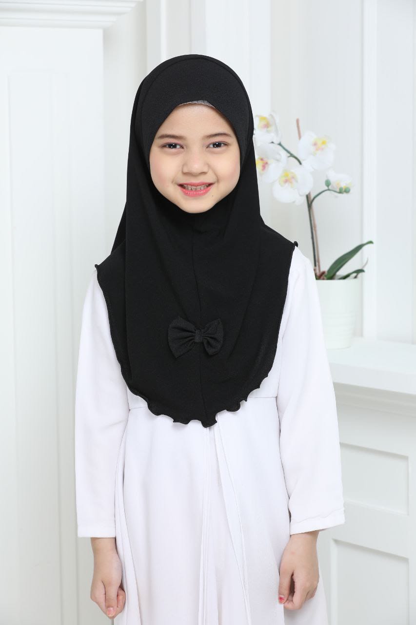 BLACK HENZA KIDS SCARF