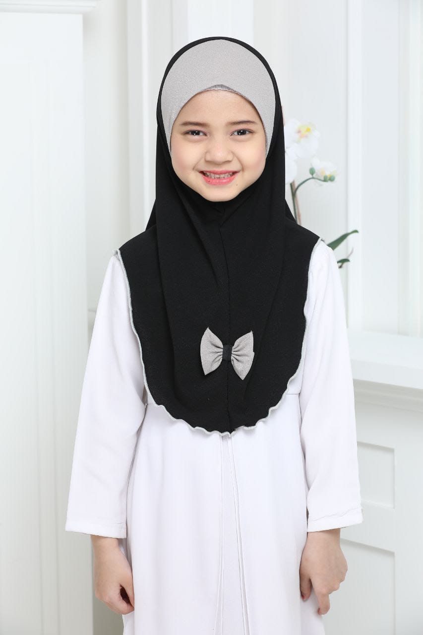 L GREY HENZA KIDS SCARF