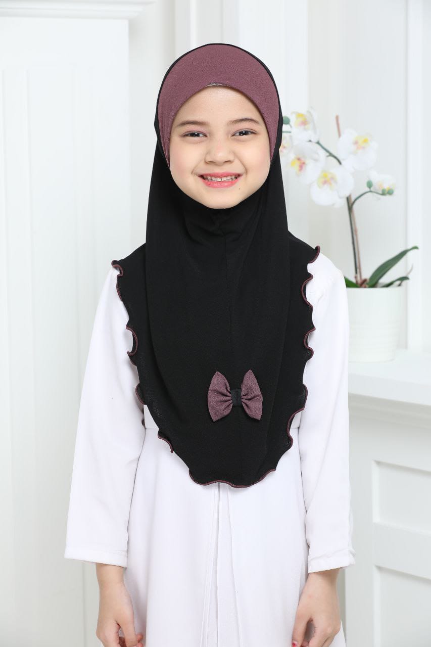 PURPLE HENZA KIDS SCARF