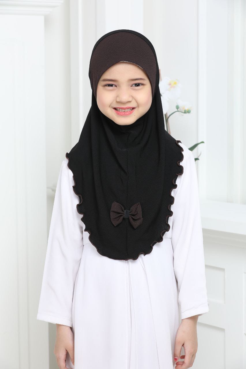 BROWN HENZA KIDS SCARF