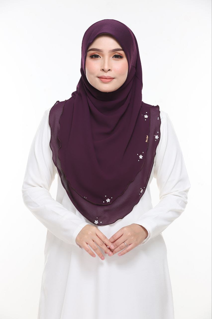 PURPLE MAISHA SCARF