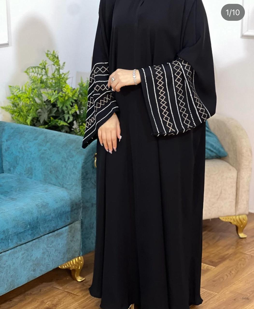 SARA EMBRIODERY ABAYA