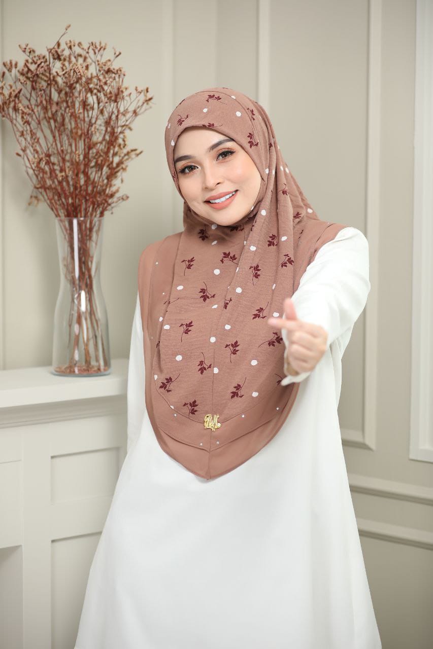 L BROWN FIZA SCARF