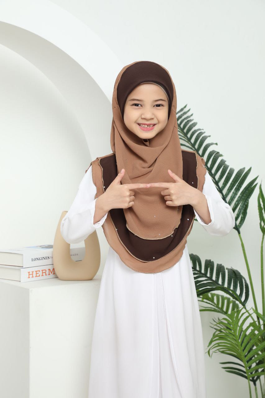 CAMEL MAHNOOR KIDS SCARF