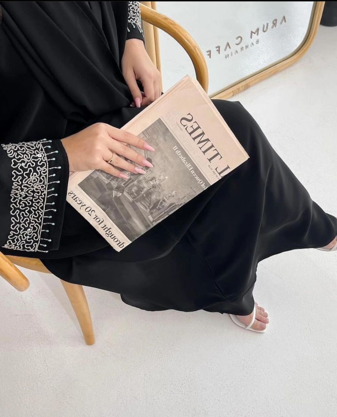 ELMA HANDWORK ABAYA