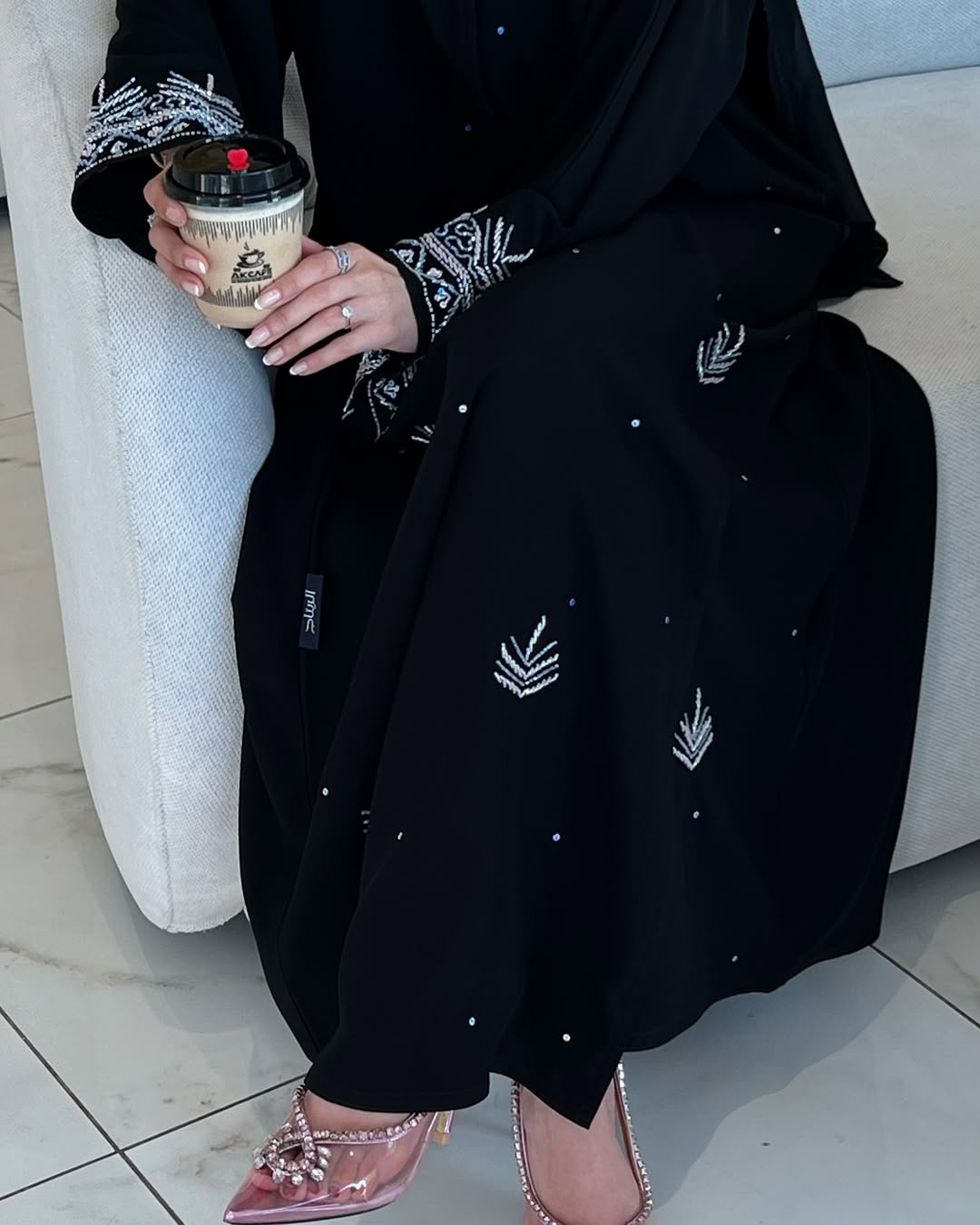 REEBA HANDWORK ABAYA