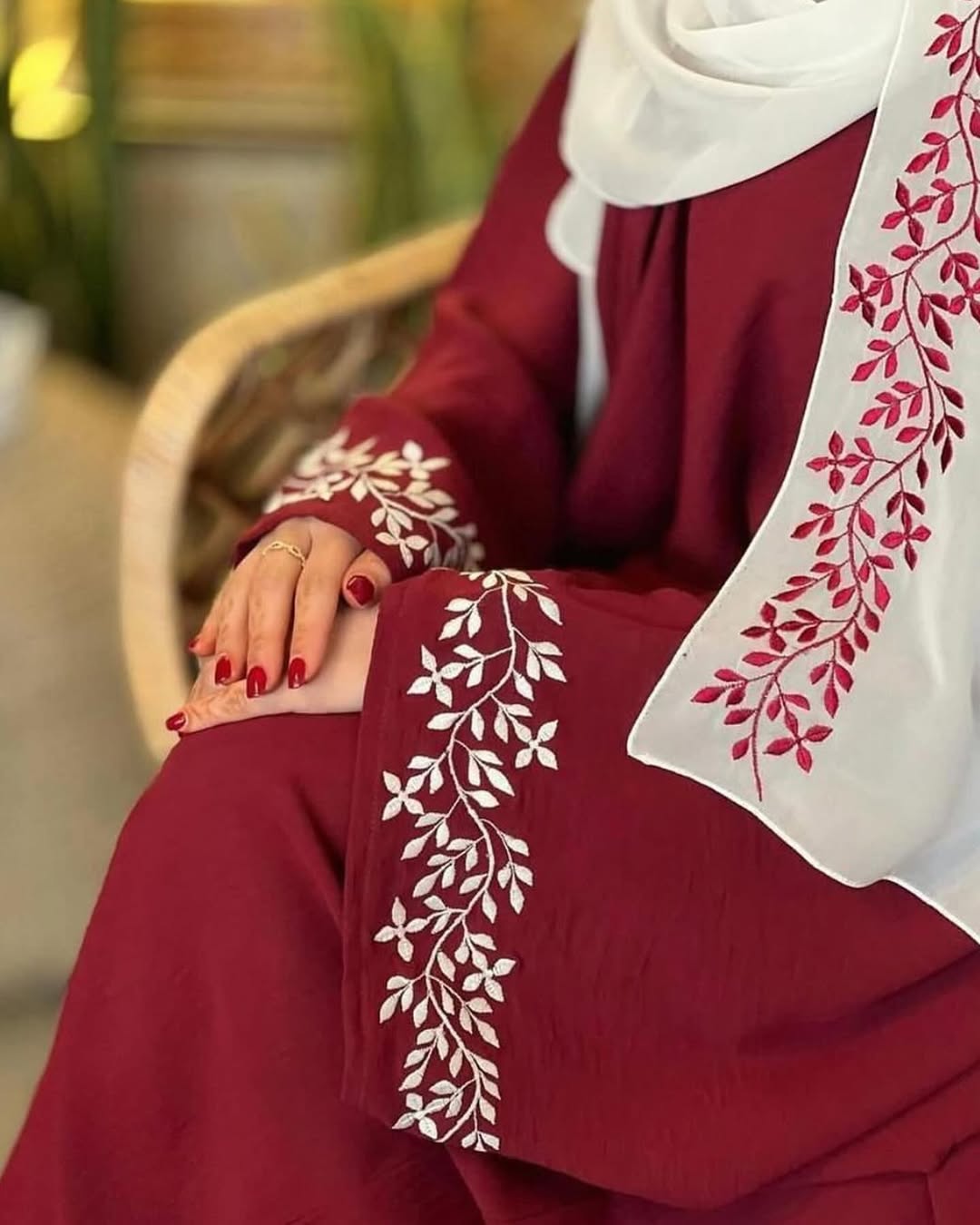 KANZA EMBRIODERY ABAYA