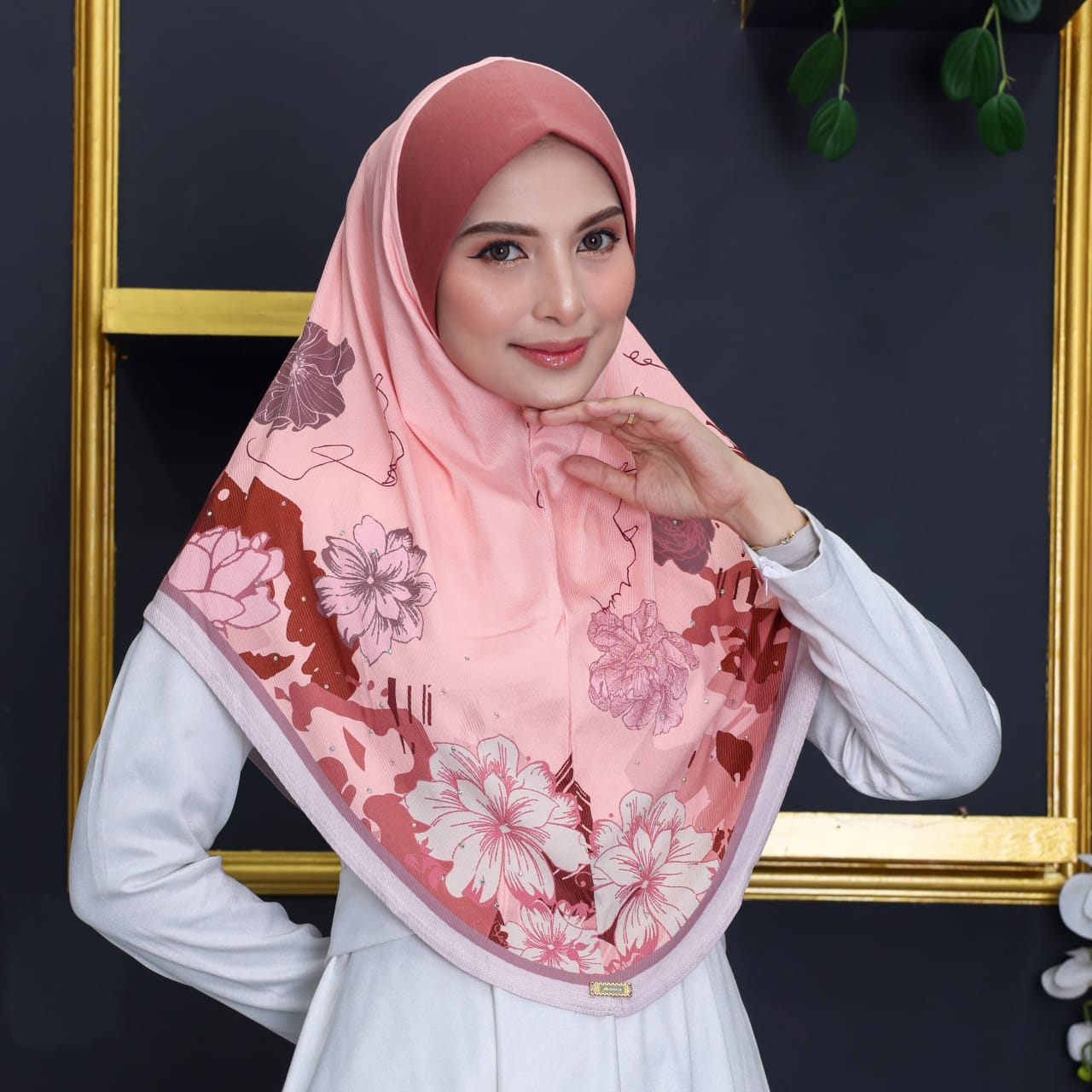 ALIZA COTTON RIBBED SCARF