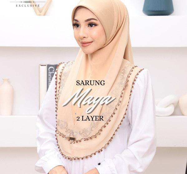 CREAM ZERLIN SCARF