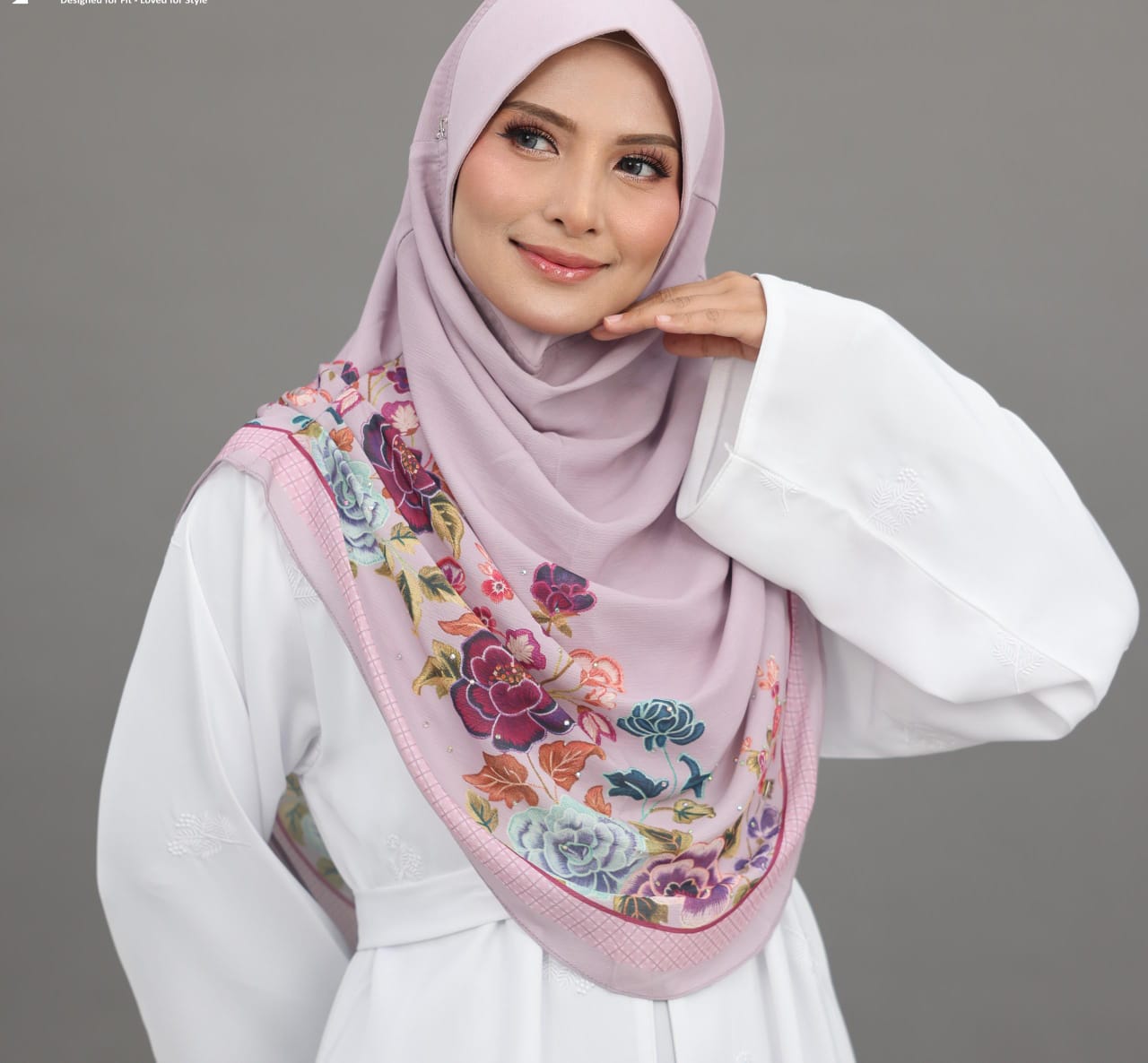 PINK RANIA SCARF